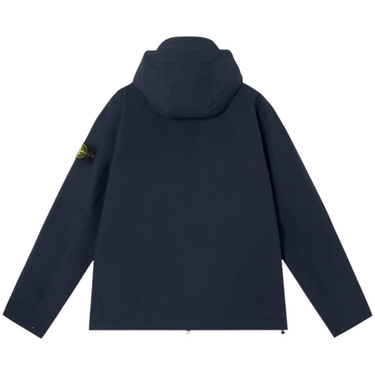 Stone Island Soft Shell With Primaloft Navy Jacket